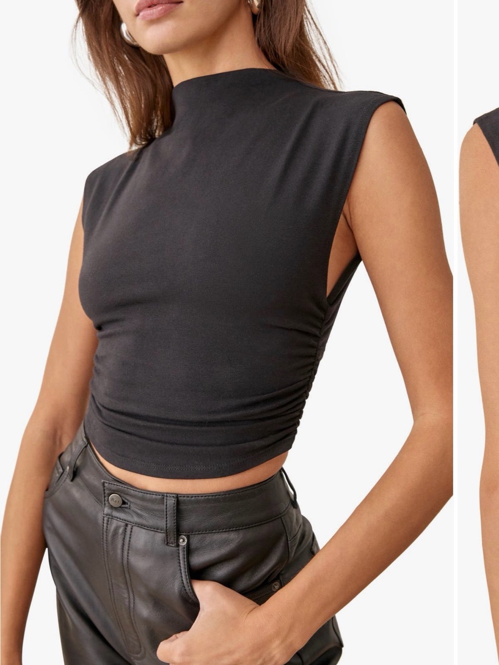 Reformation Lindy Knit Top